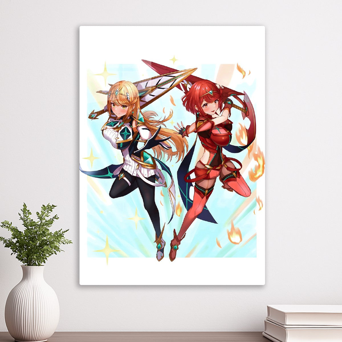 Xenoblade Pyra and Mythra