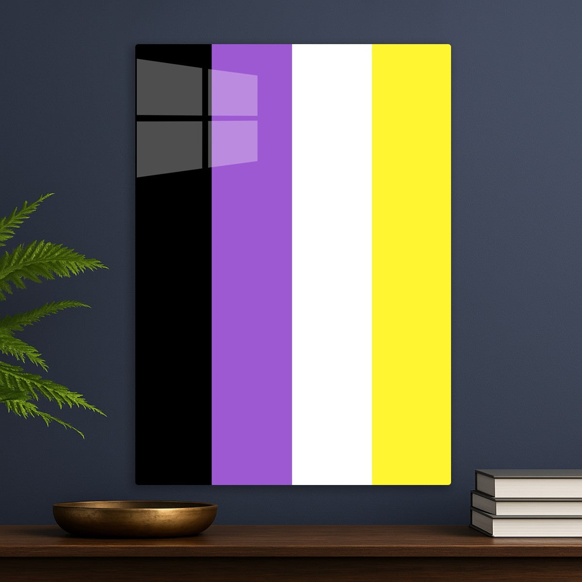 Nonbinary Vertical Art