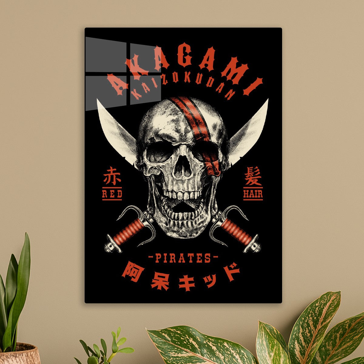Jolly Roger Red Hair Pirates