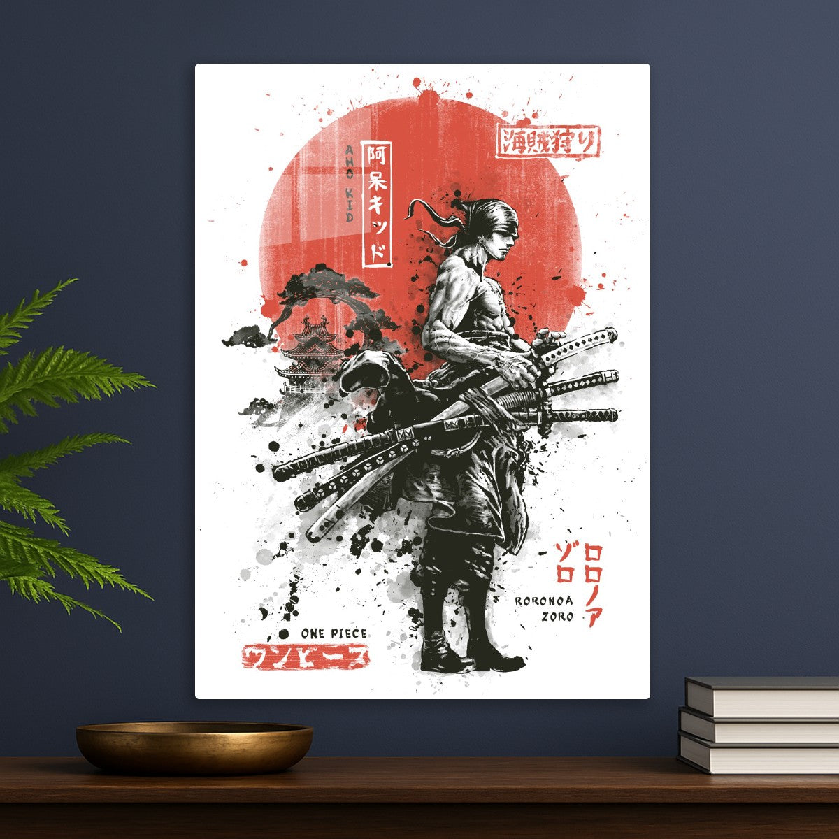 Roronoa Zoro Japanese Art