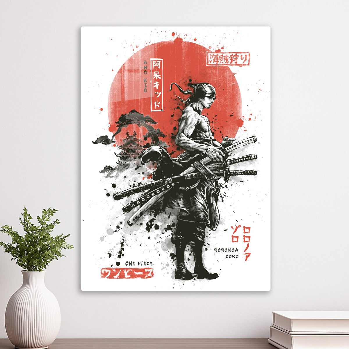 Roronoa Zoro Japanese Art