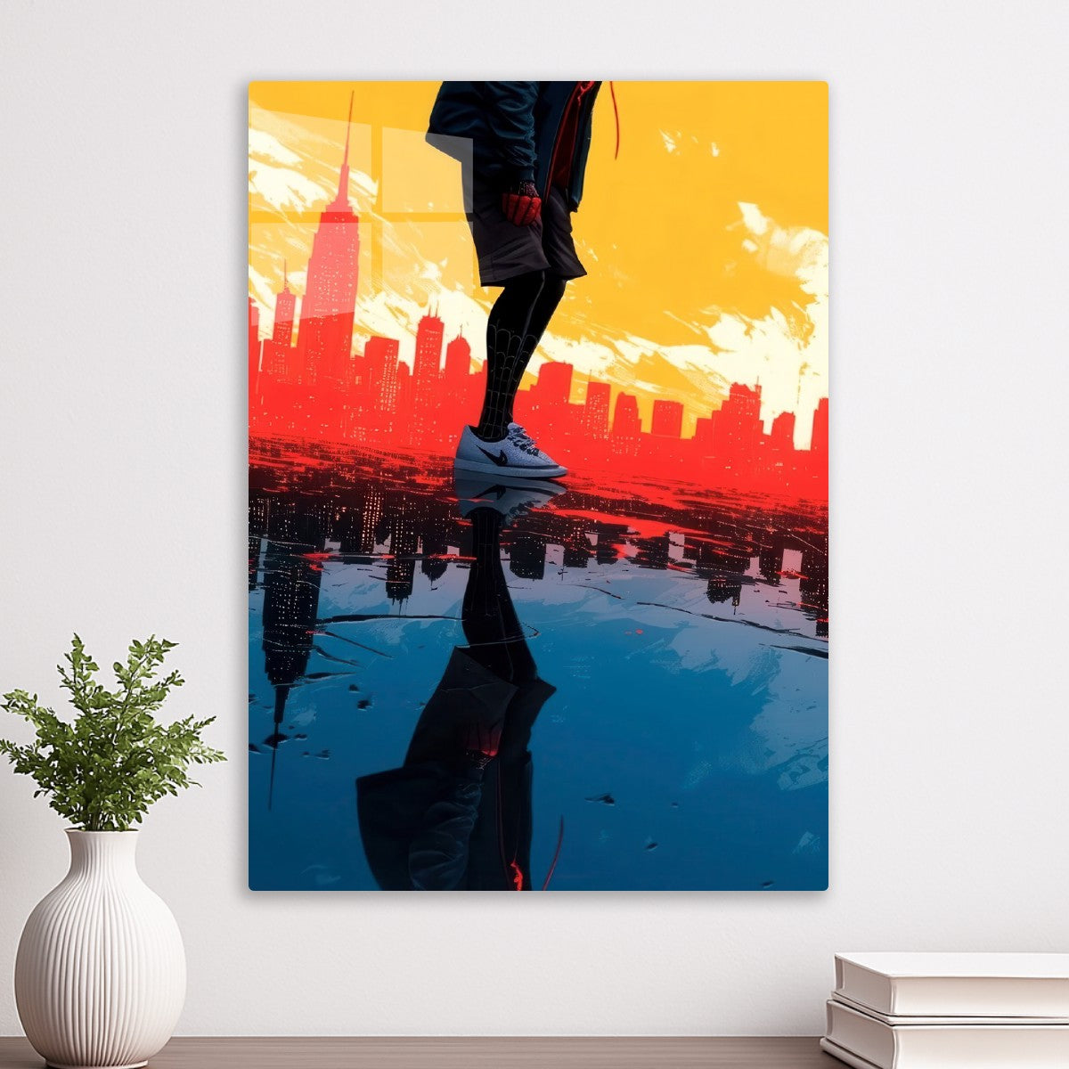 Miles Morales cityscape