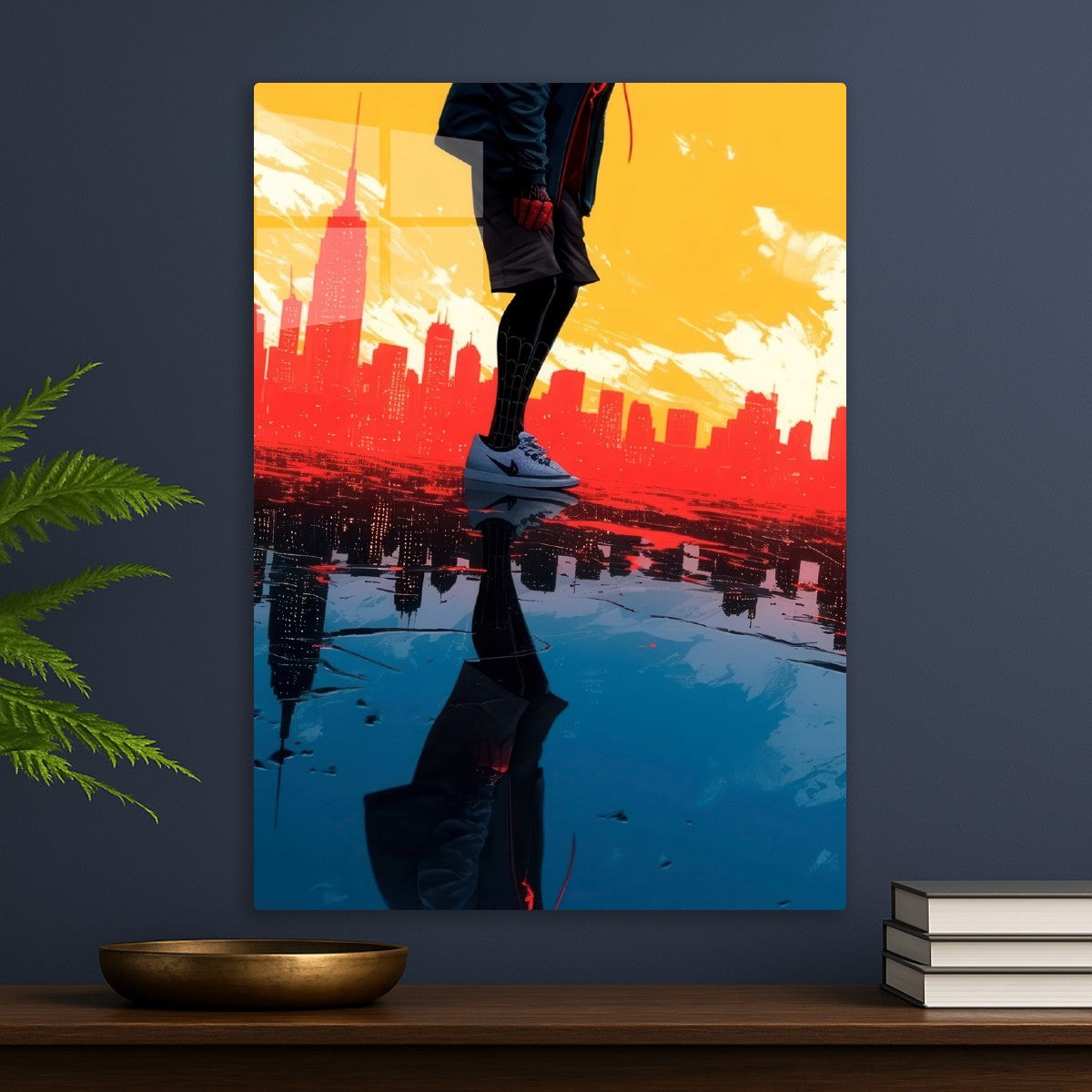 Miles Morales cityscape