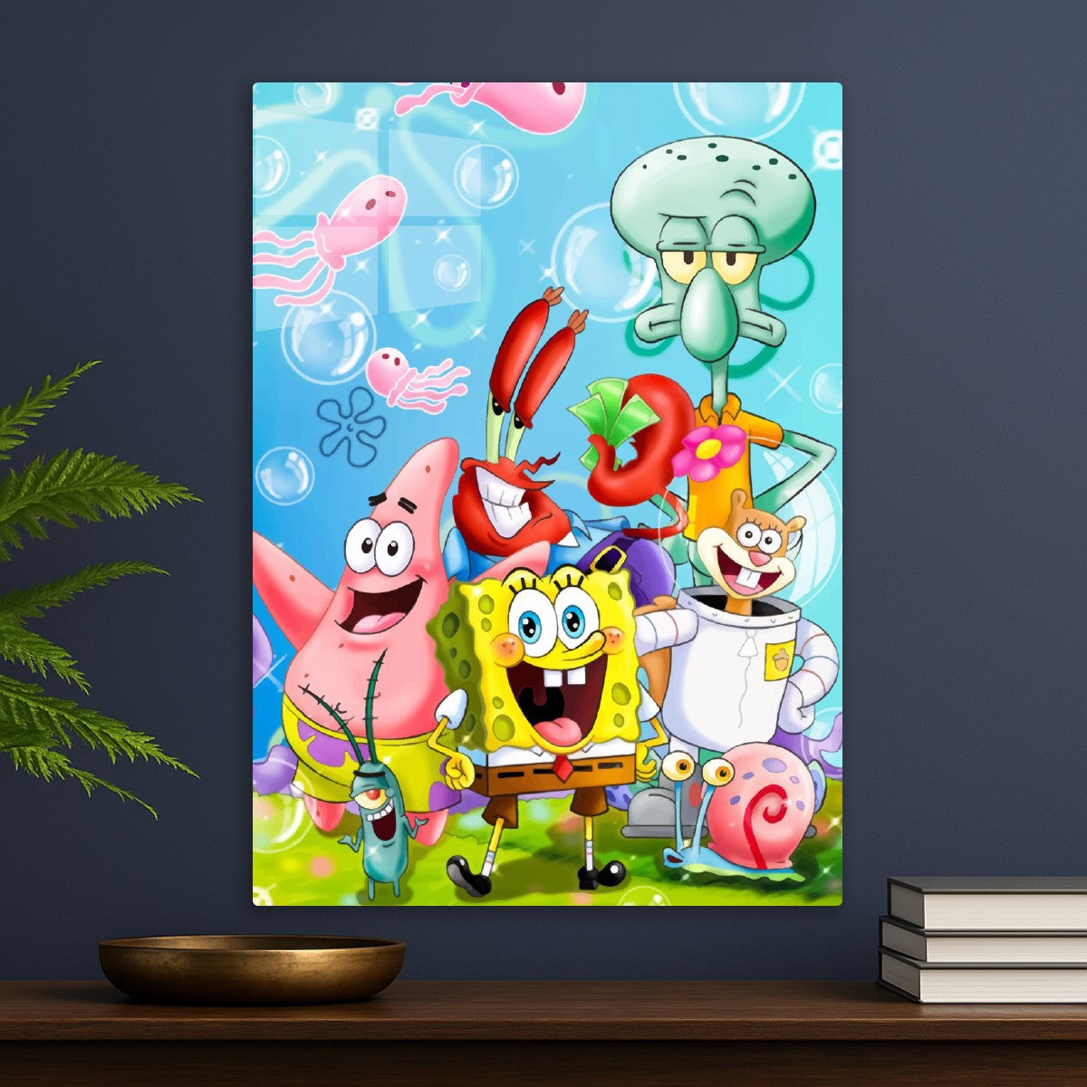 SpongeBob and friends