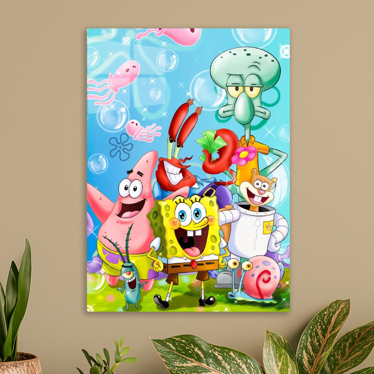 SpongeBob and friends