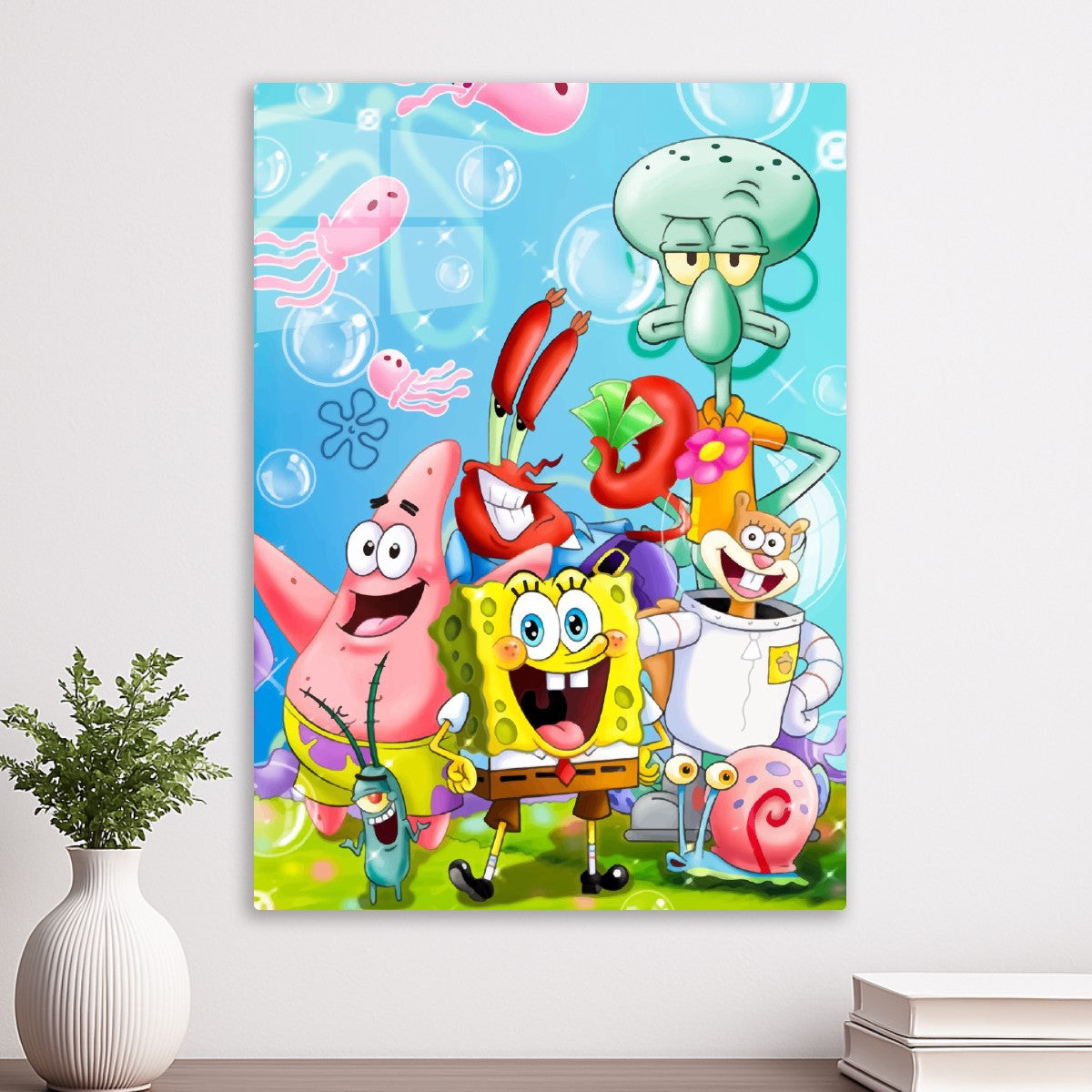 SpongeBob and friends