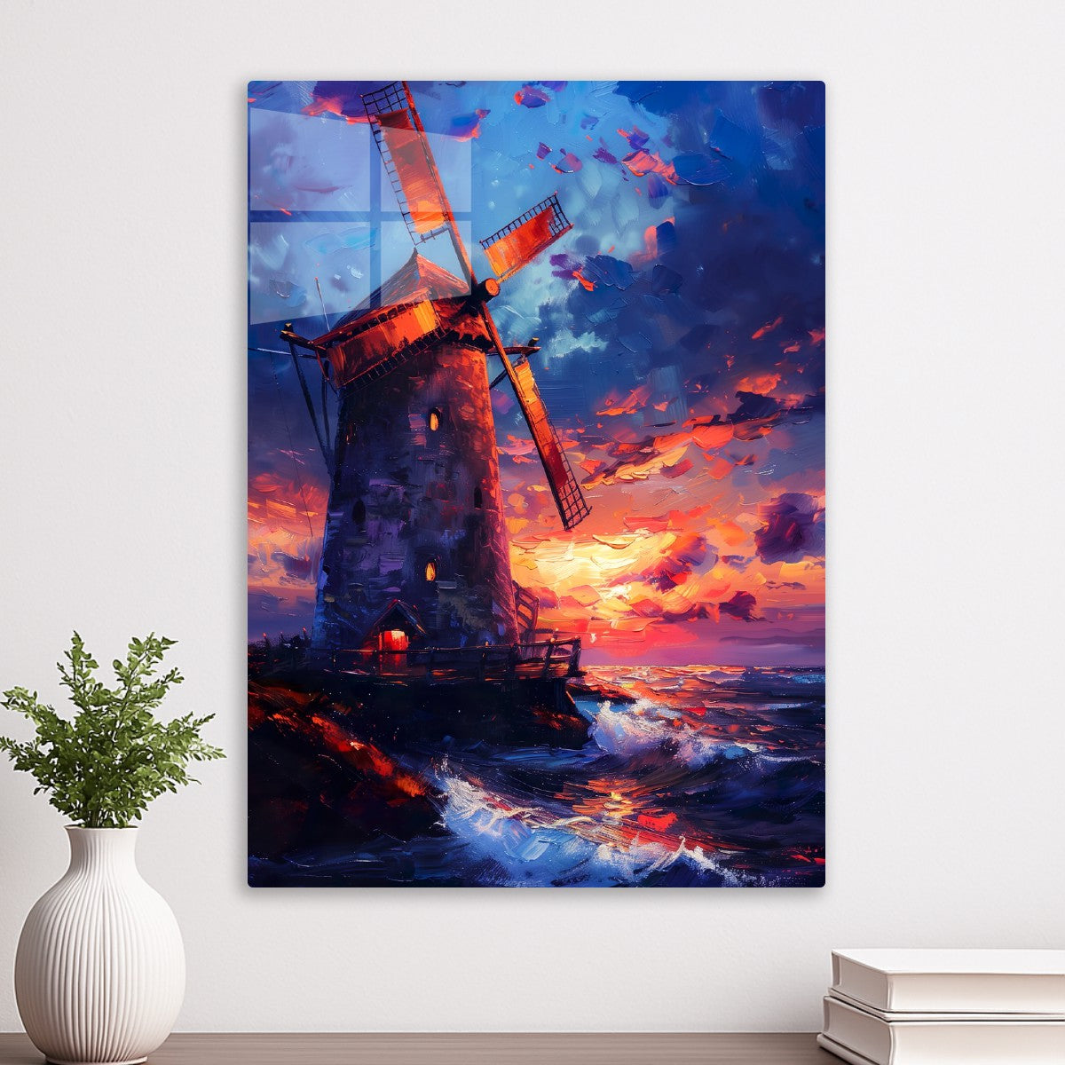 Windmill Sunset