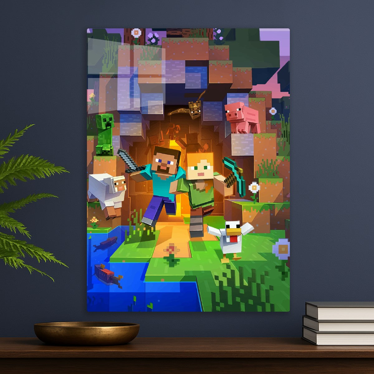 minecraft on action