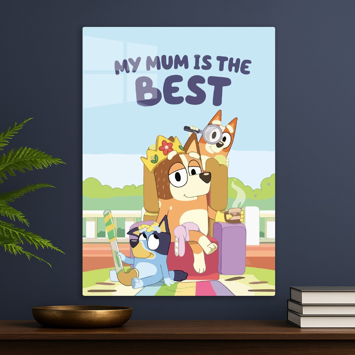 Bluey and family