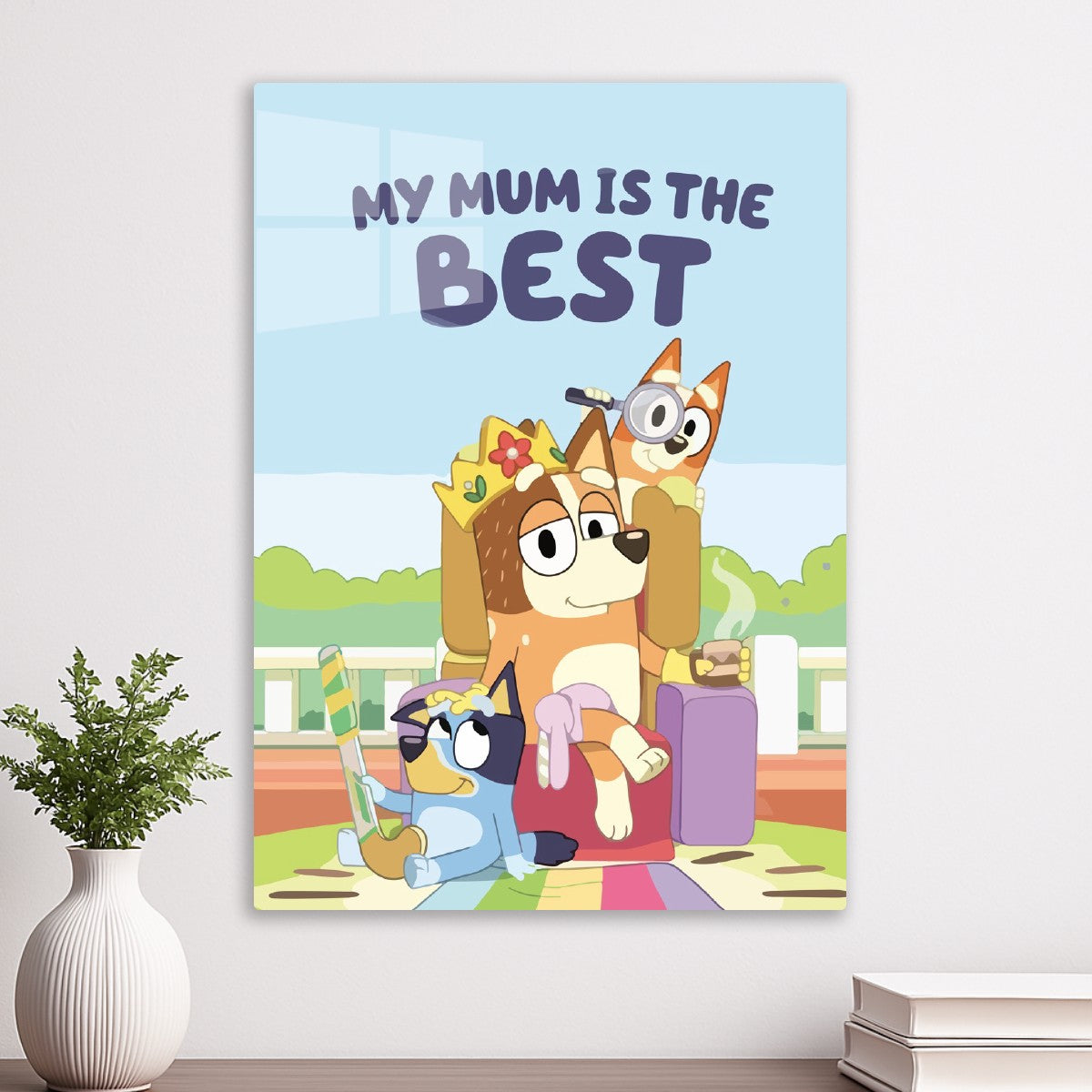Bluey and family