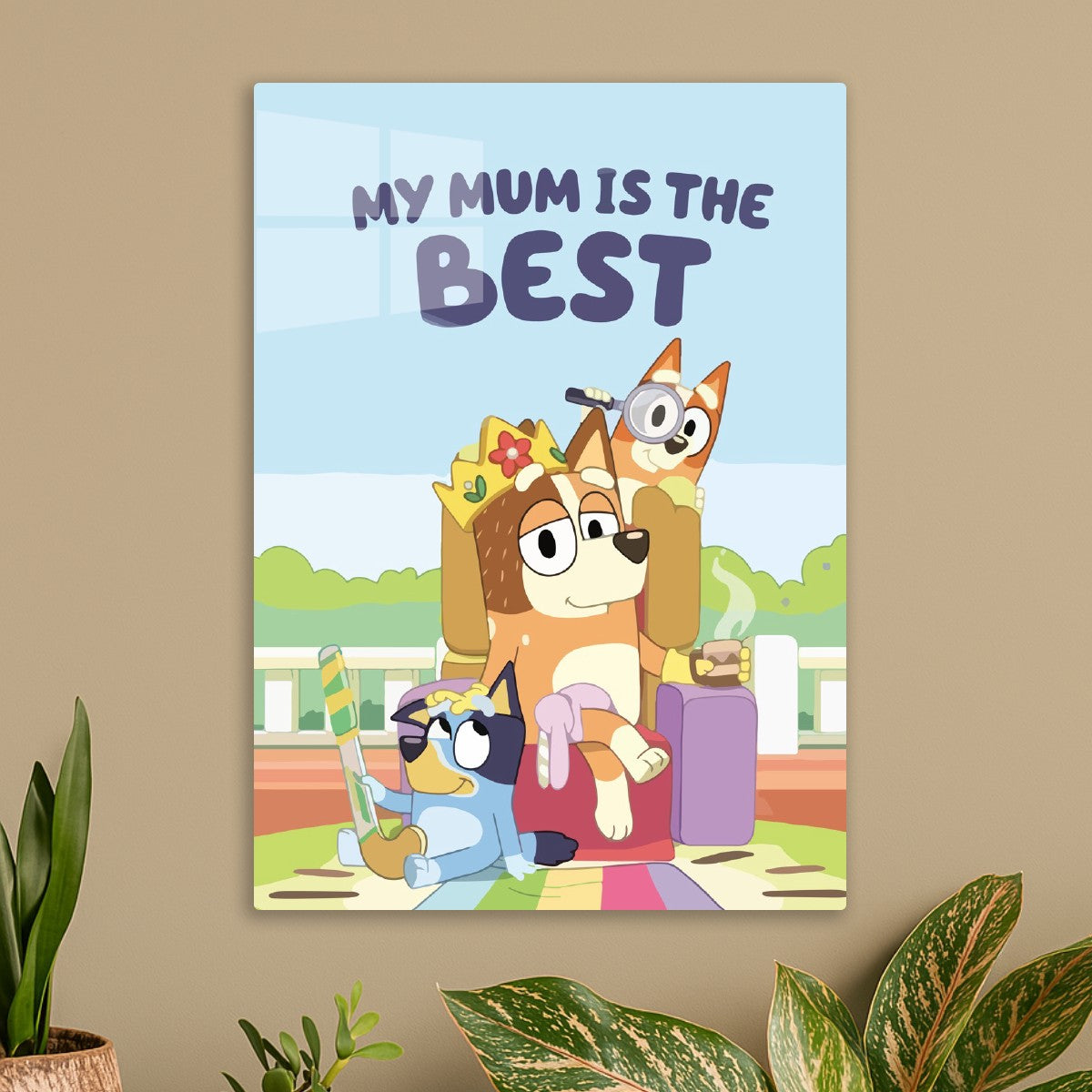 Bluey and family