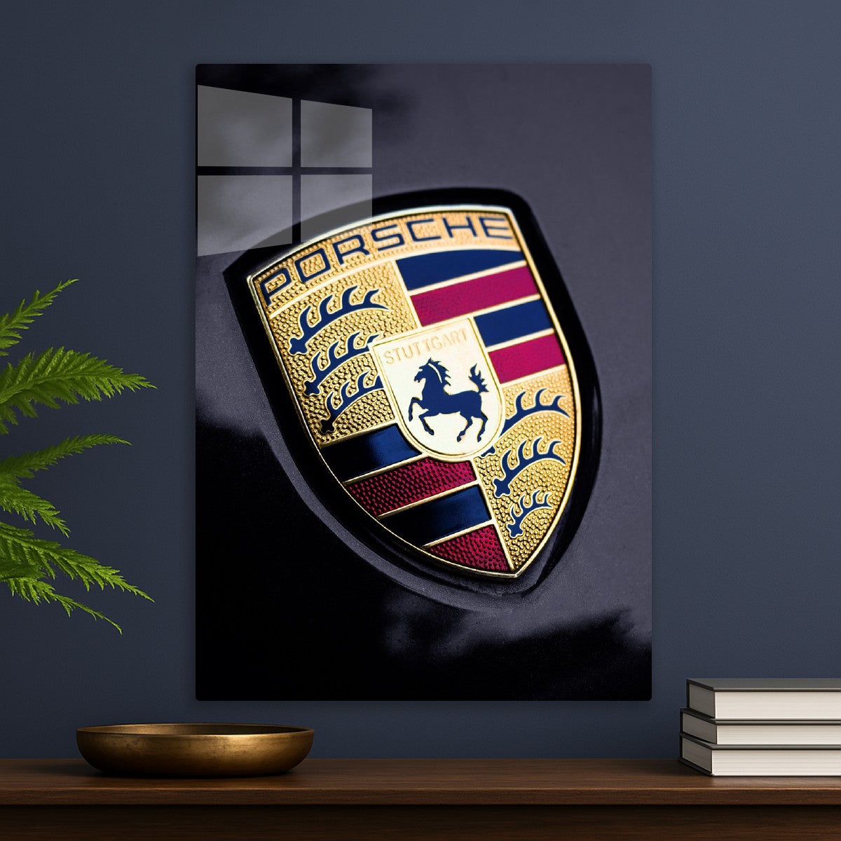 Iconic Porsche Crest
