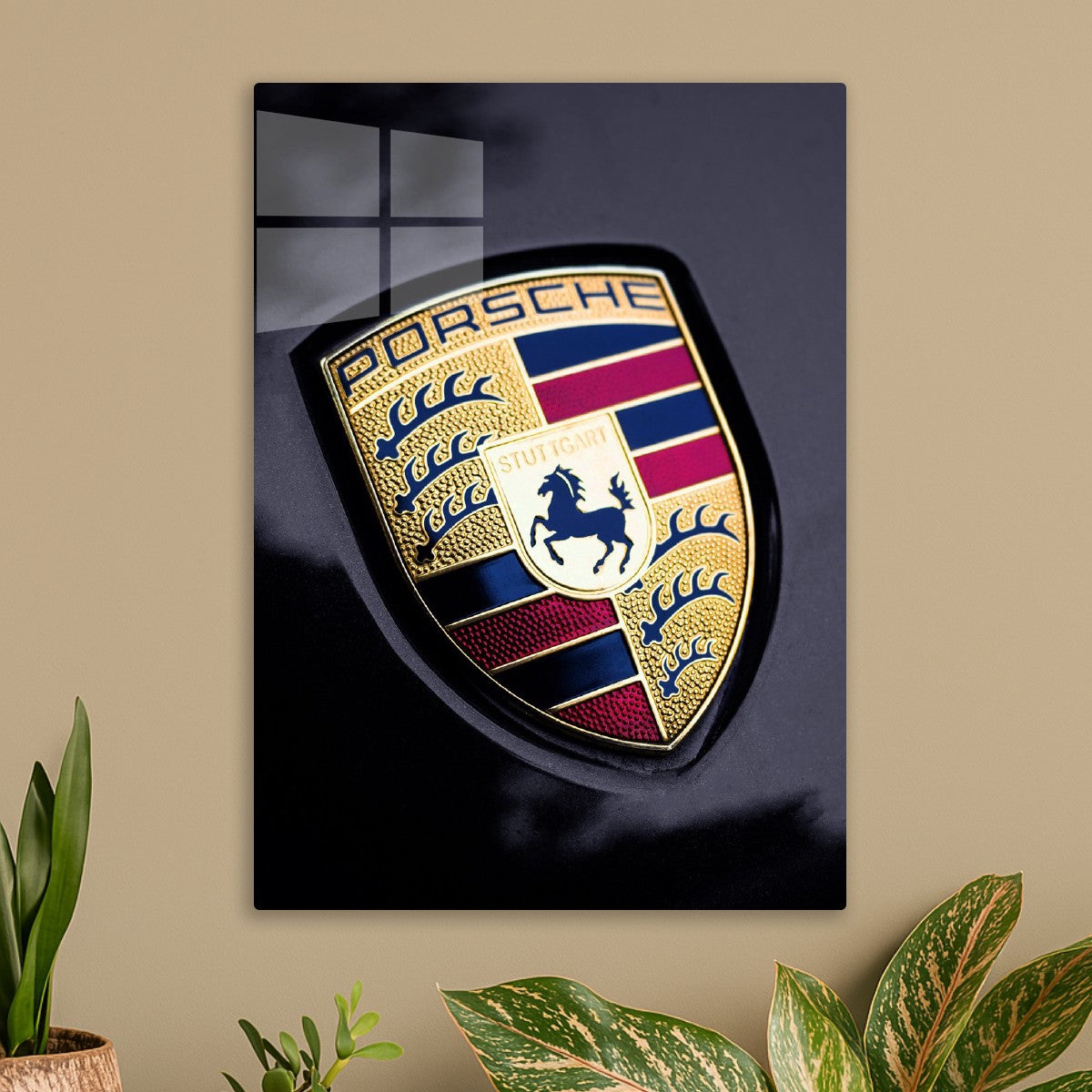 Iconic Porsche Crest