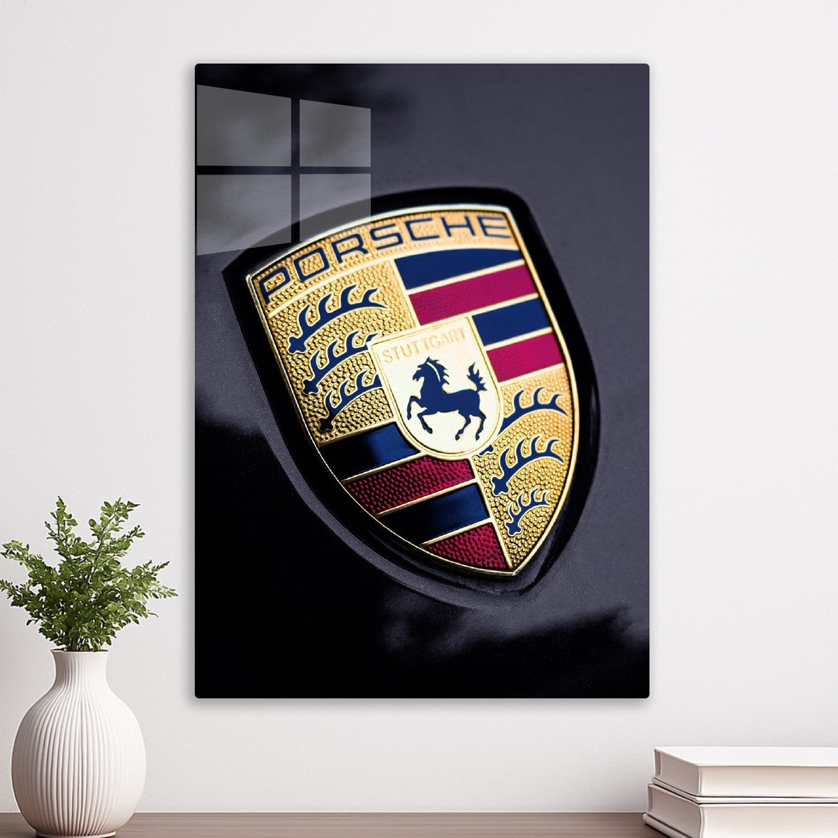 Iconic Porsche Crest