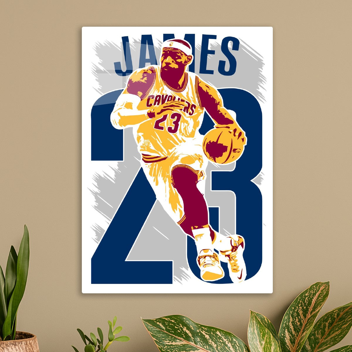 LeBron James Cavaliers Art
