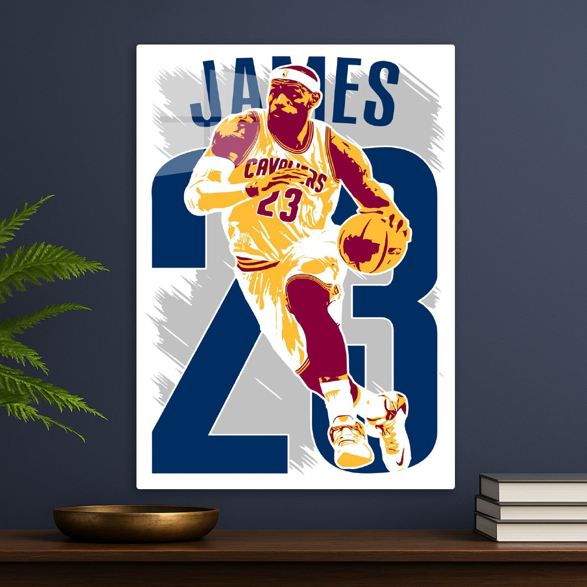 LeBron James Cavaliers Art