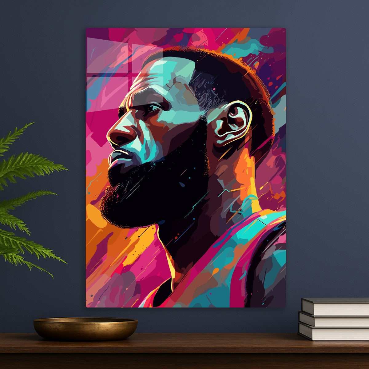 LeBron James Sharp Portrait