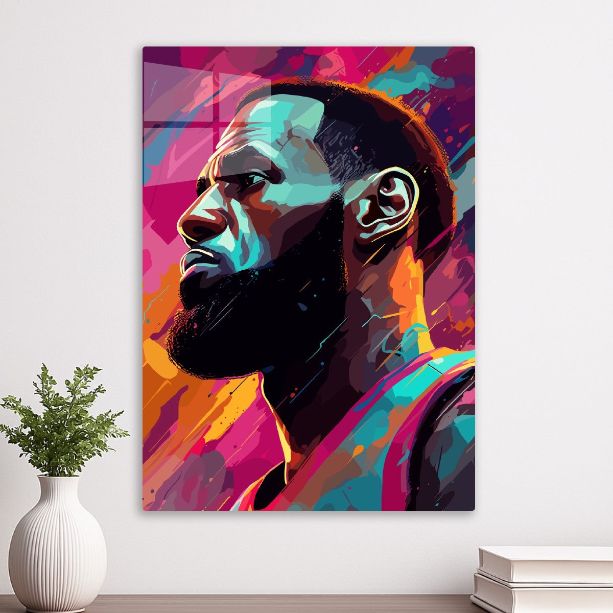 LeBron James Sharp Portrait