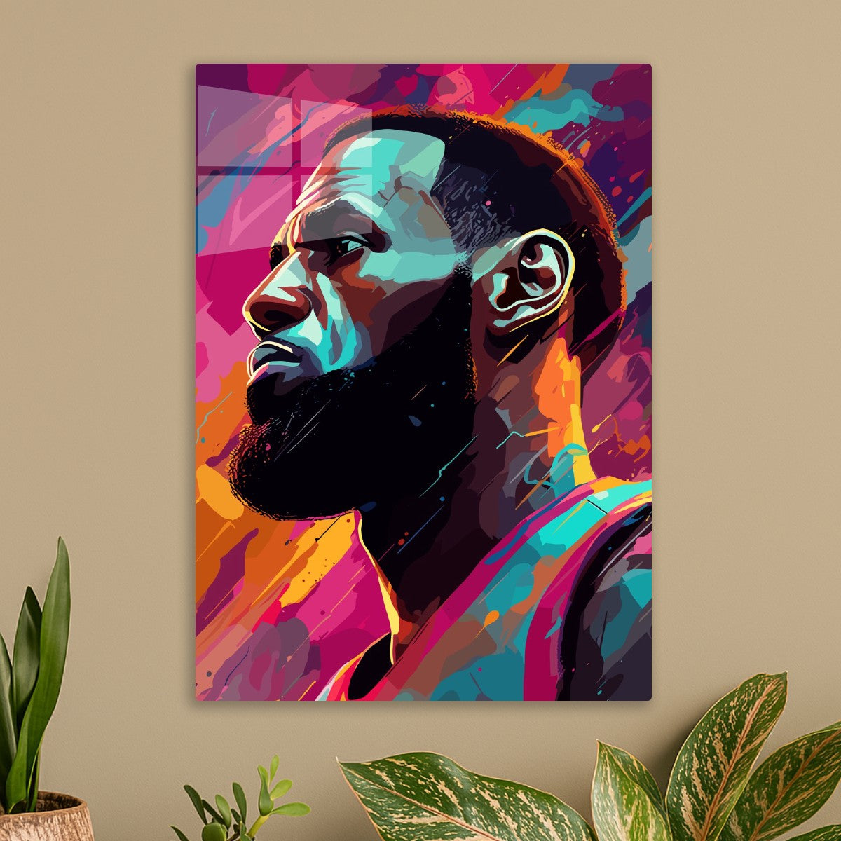 LeBron James Sharp Portrait