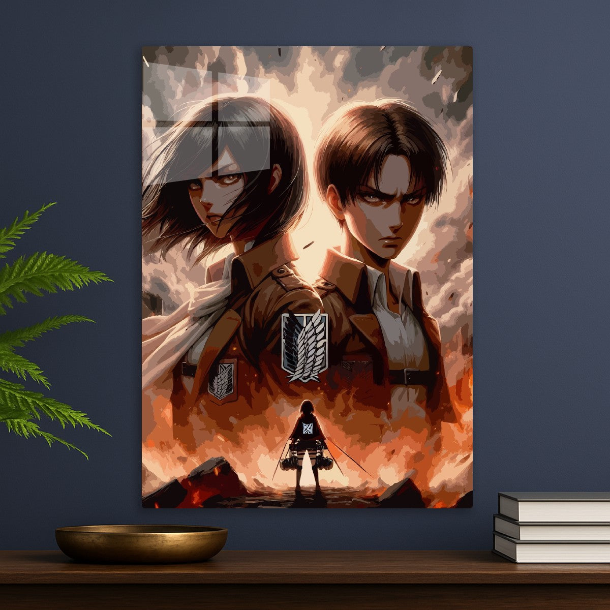 Mikasa Ackerman n Eren Yeager