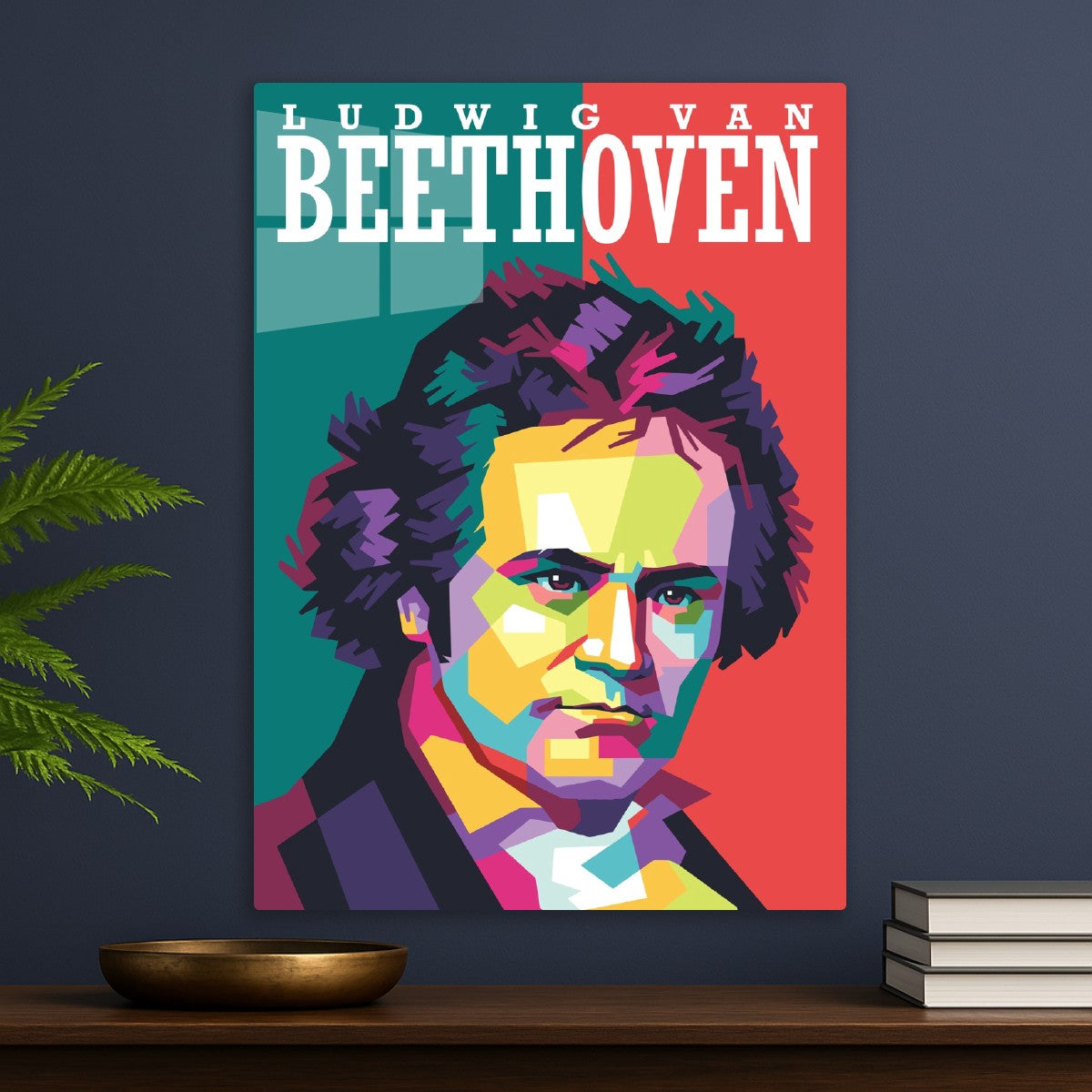 Ludwig van Beethoven Pop Art