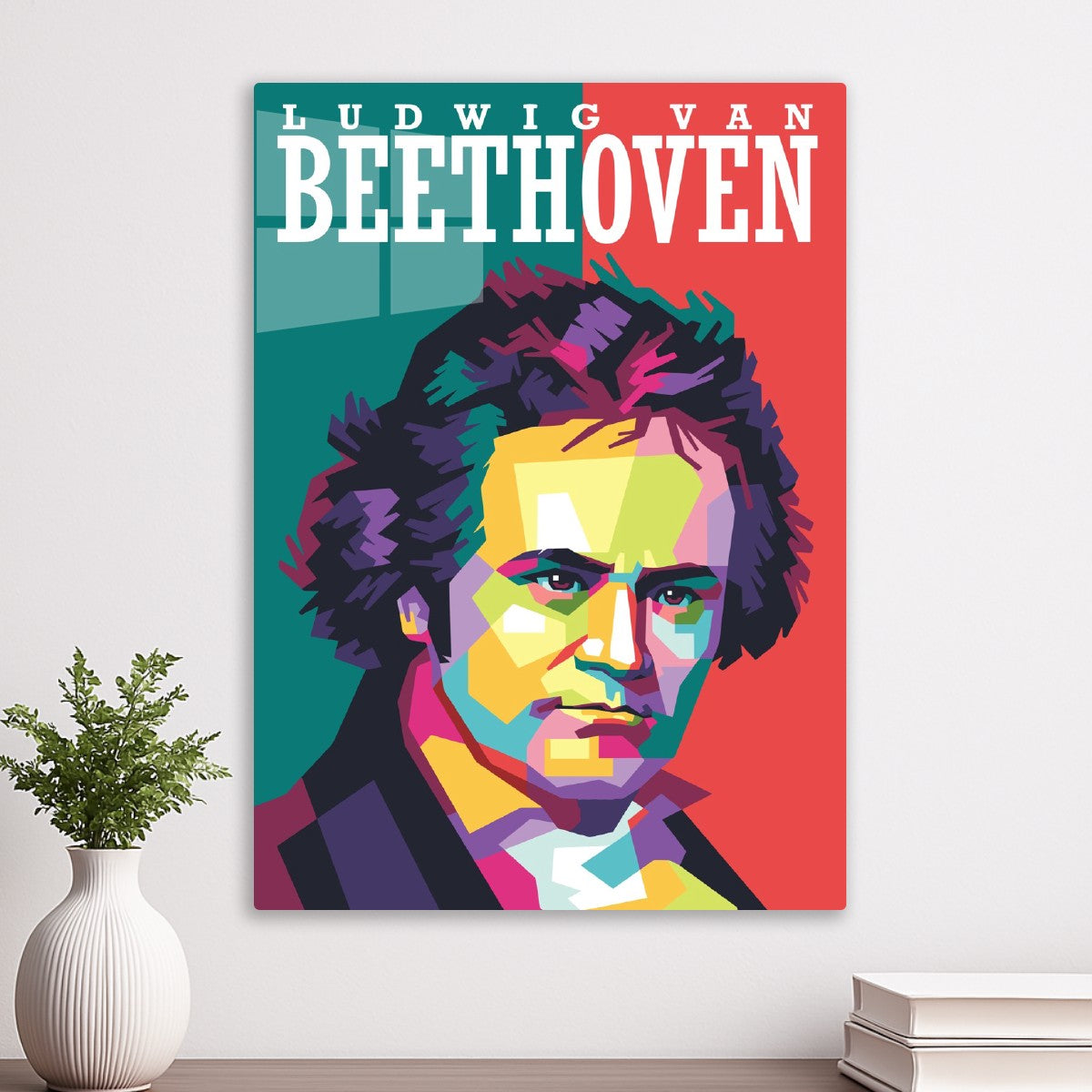 Ludwig van Beethoven Pop Art