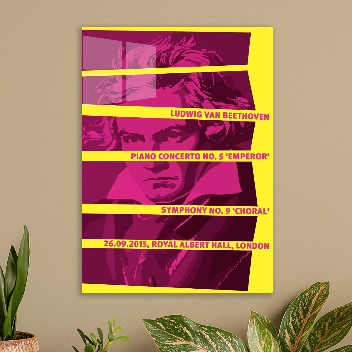 Beethoven Concert Poster Royal
