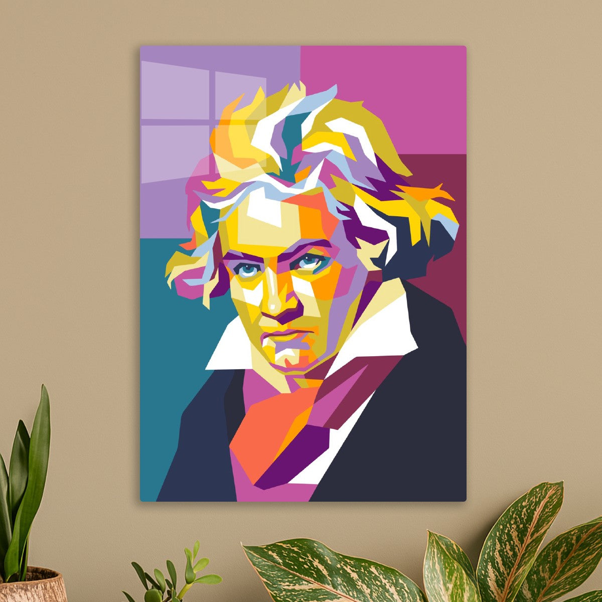 Beethoven Potrait Pop Art