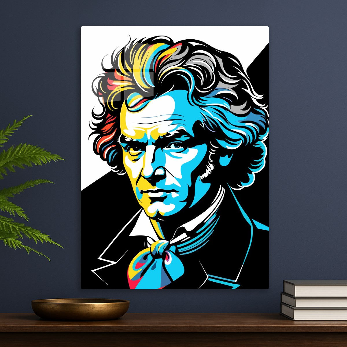 Beethoven Portrait Pop Art
