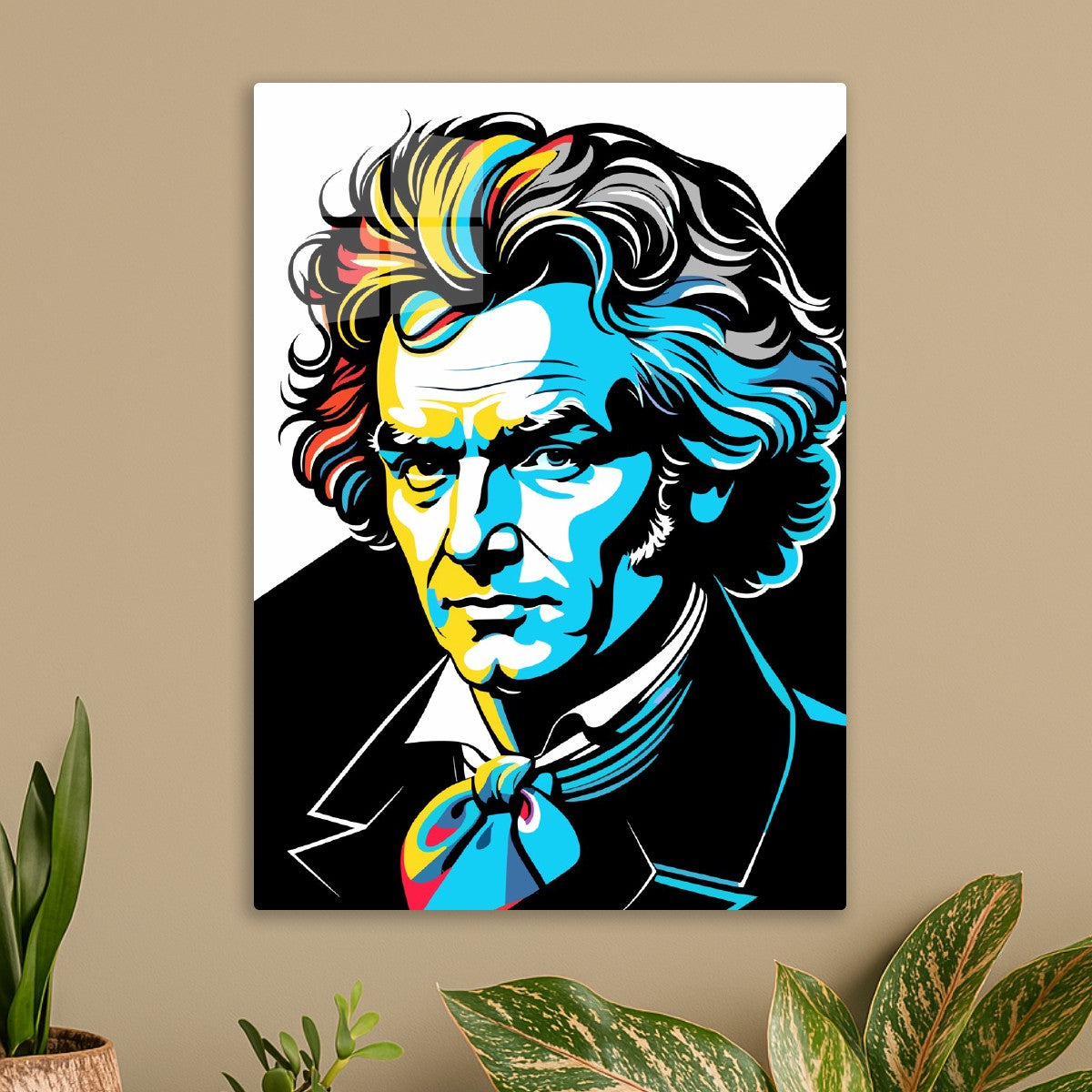 Beethoven Portrait Pop Art