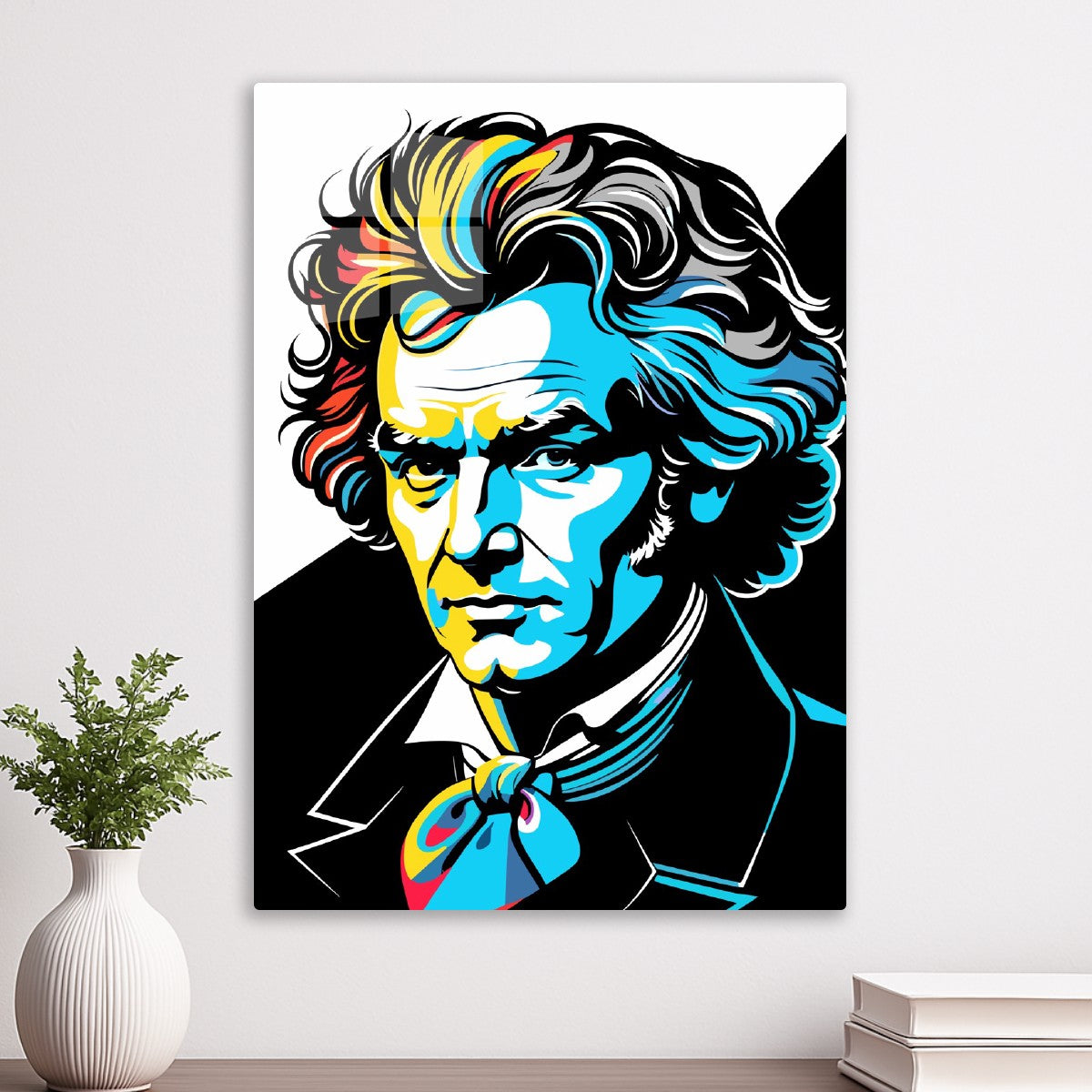 Beethoven Portrait Pop Art