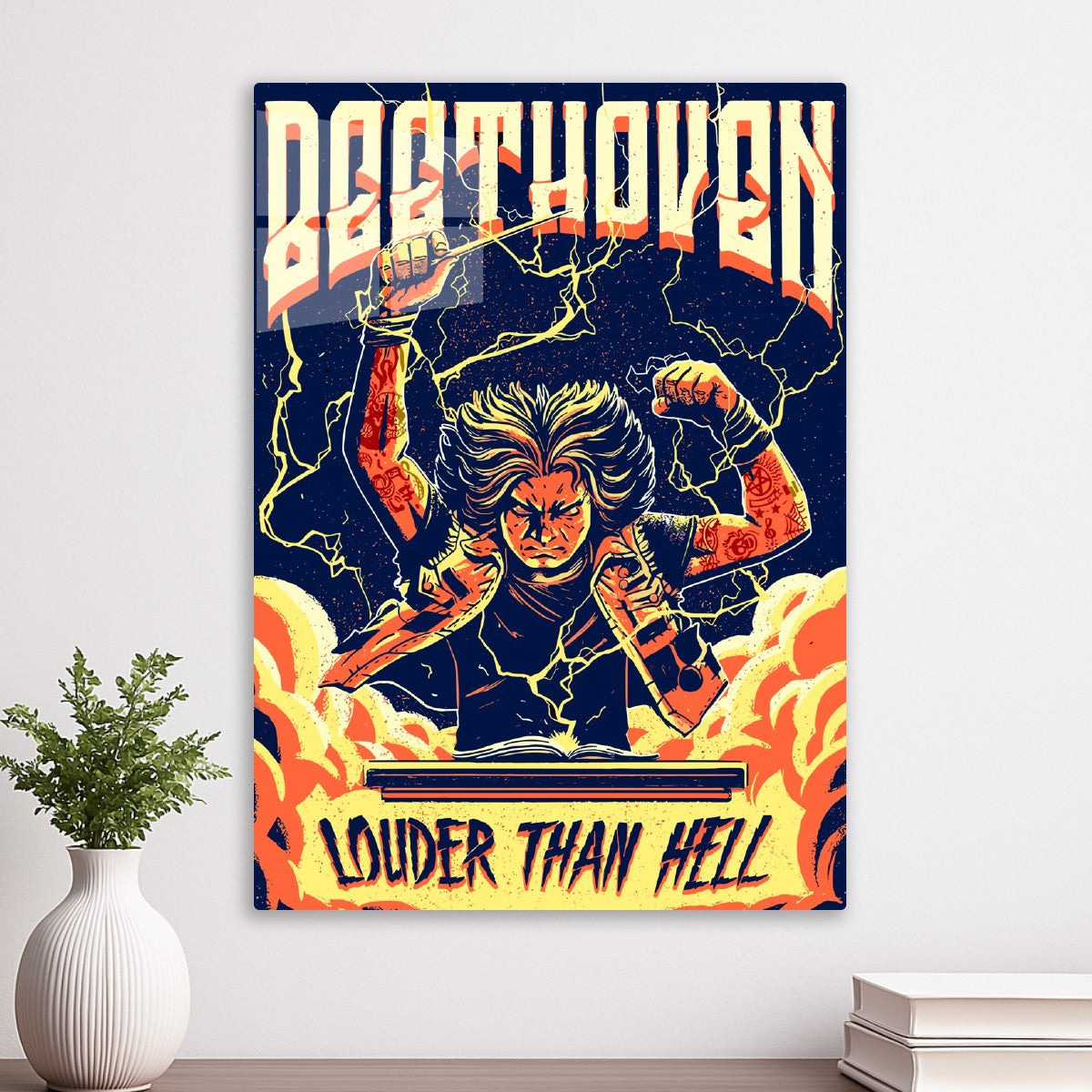 Beethoven Louder Than Hell Art