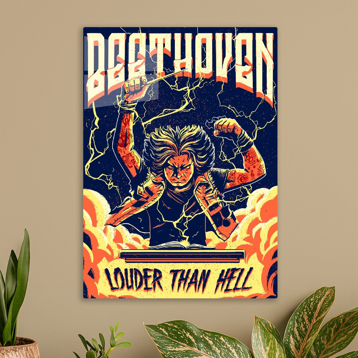 Beethoven Louder Than Hell Art