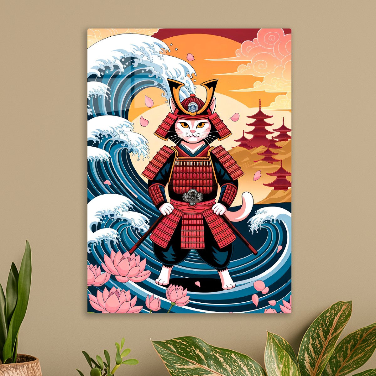 Samurai Cat Japanese