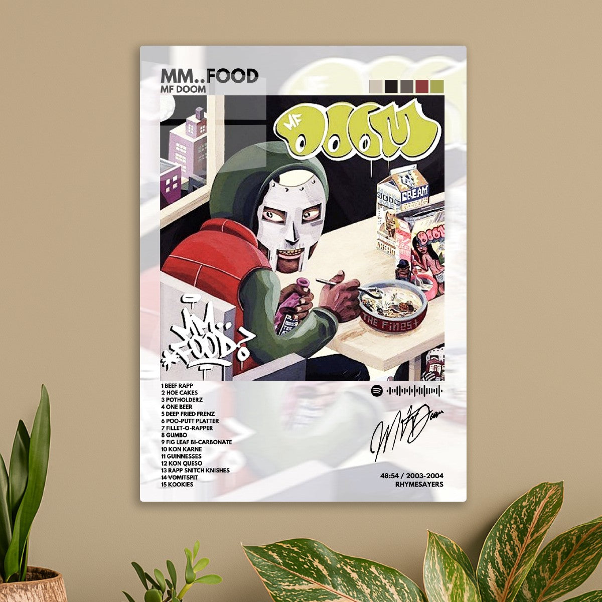 MF DOOM Album Cover