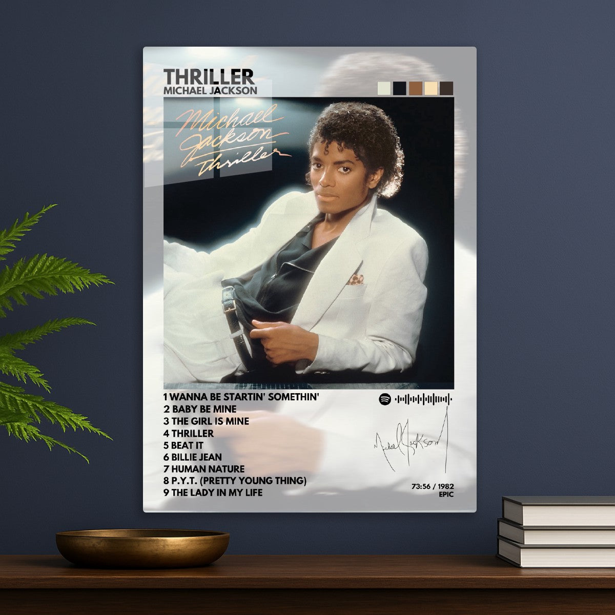 Michael Jeackson Album Cover 