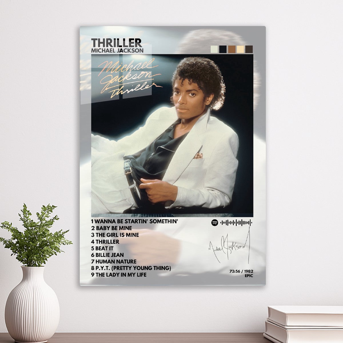 Michael Jeackson Album Cover 