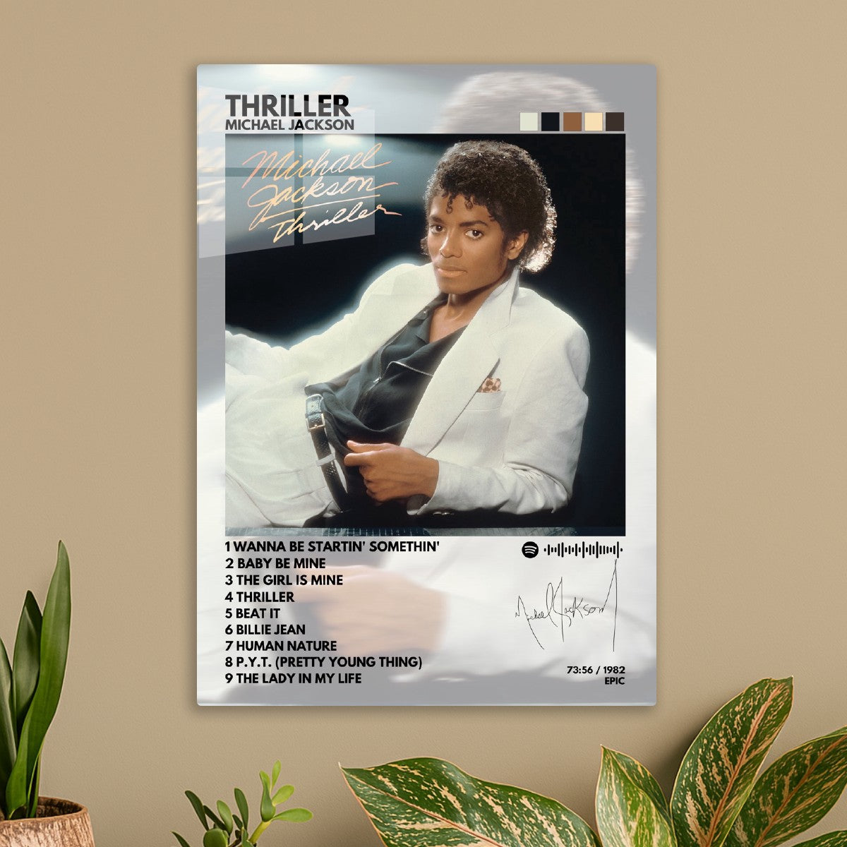 Michael Jeackson Album Cover 