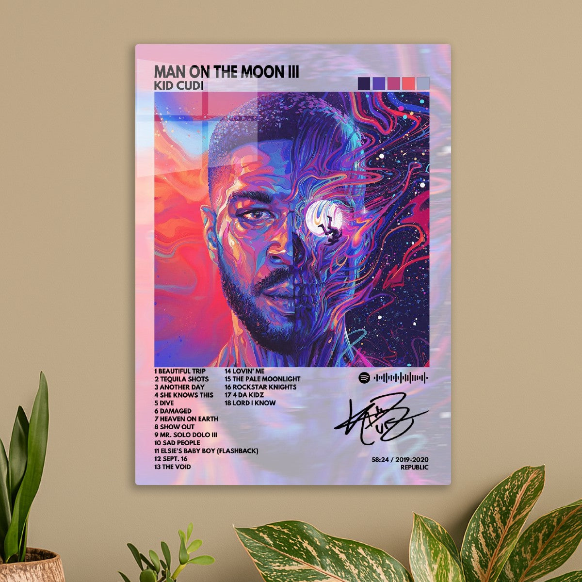 KID CUDI Album Cover Art