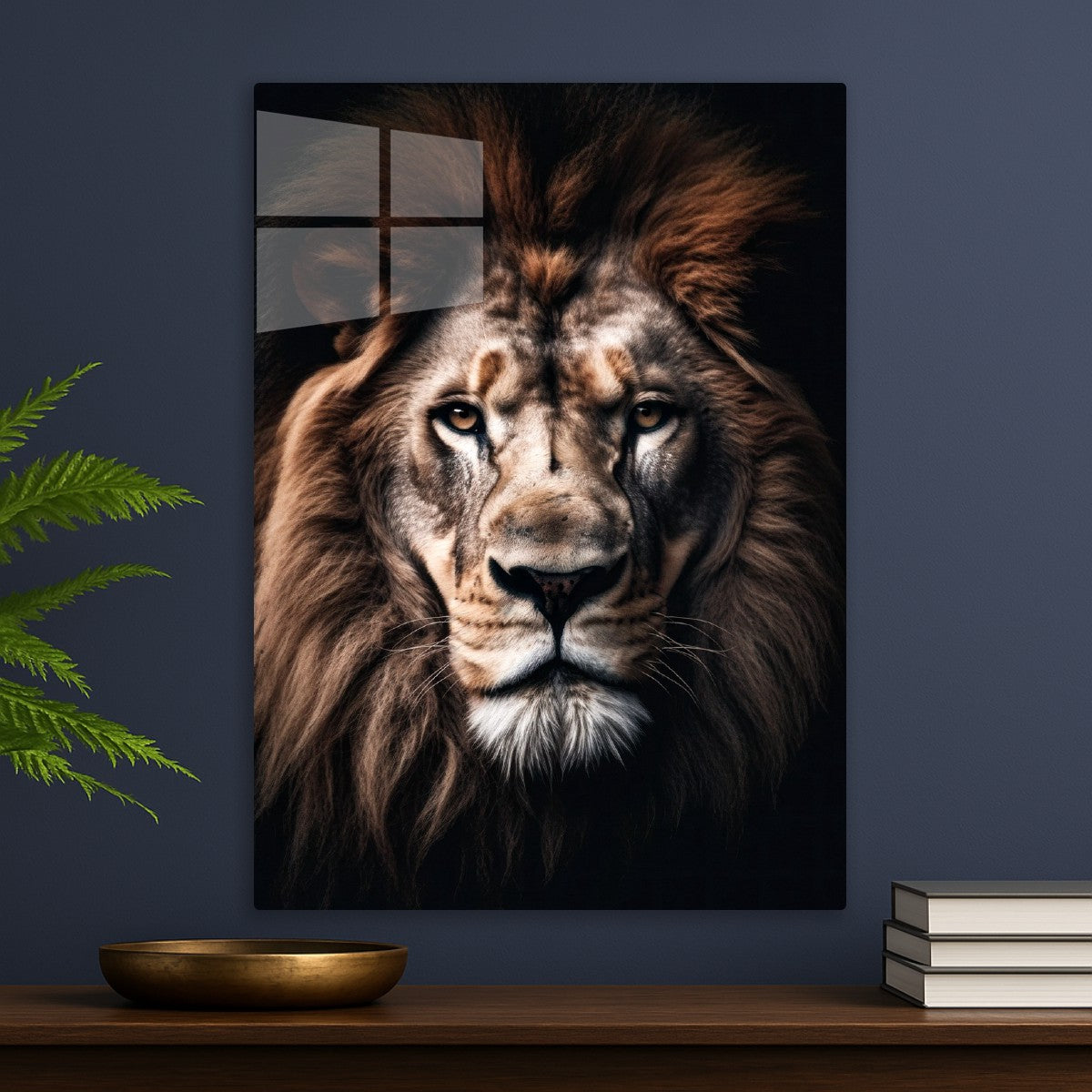 A mighty lion