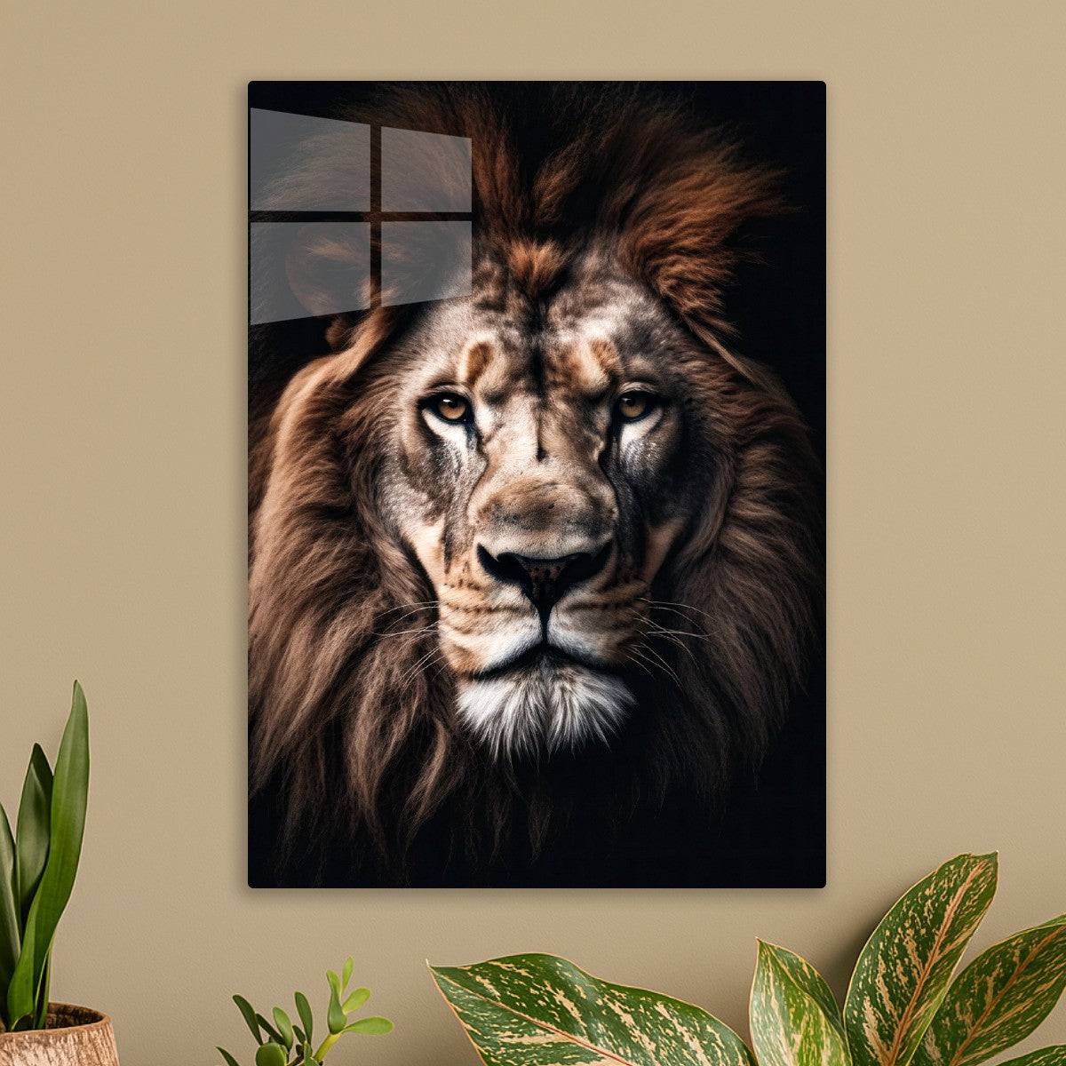 A mighty lion