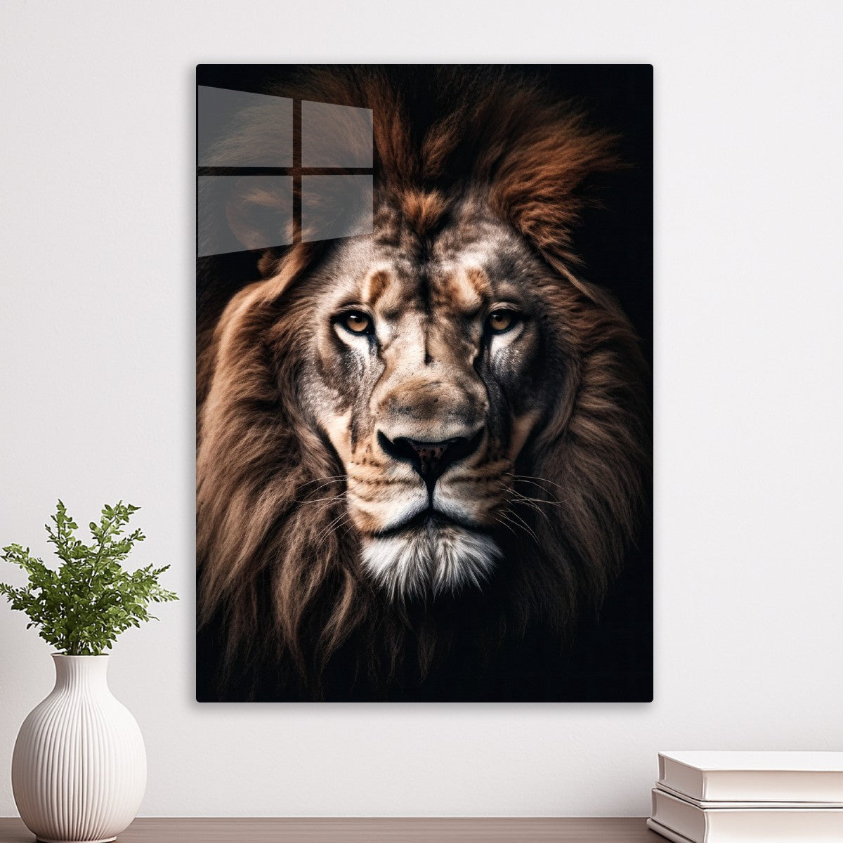 A mighty lion