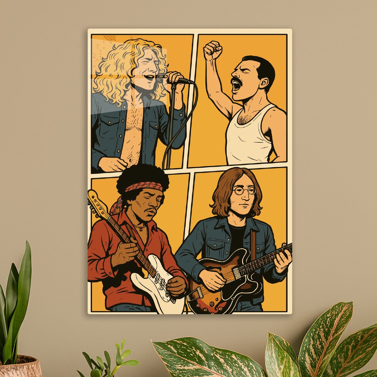 Legendary Musicians Comic Book