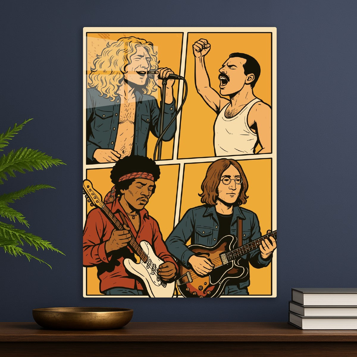 Legendary Musicians Comic Book