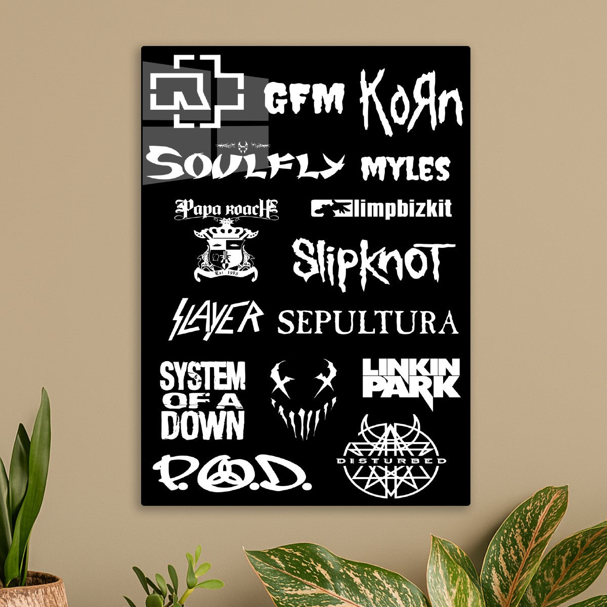 Rock and Metal Band Logos
