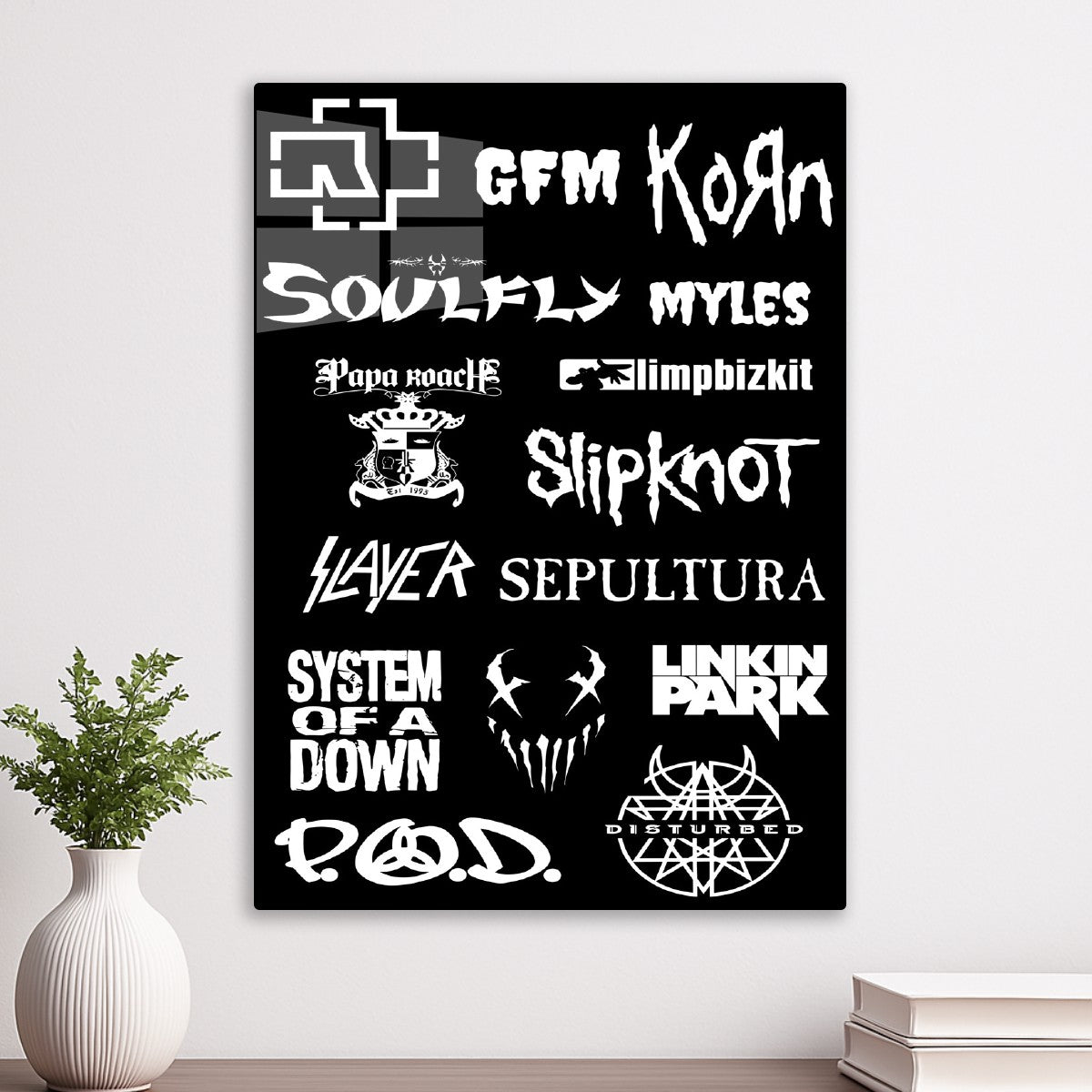 Rock and Metal Band Logos