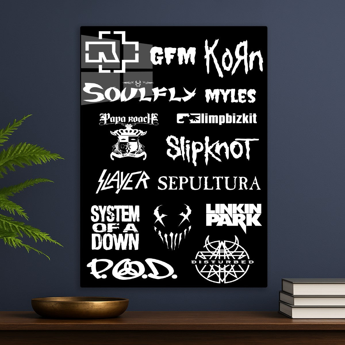 Rock and Metal Band Logos