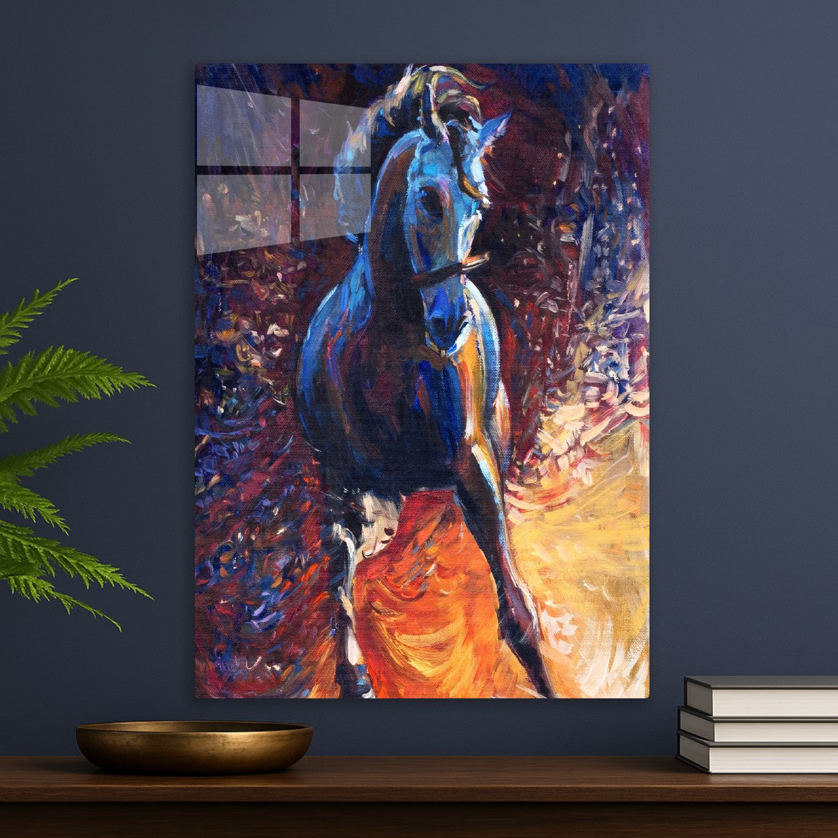 A galloping horse