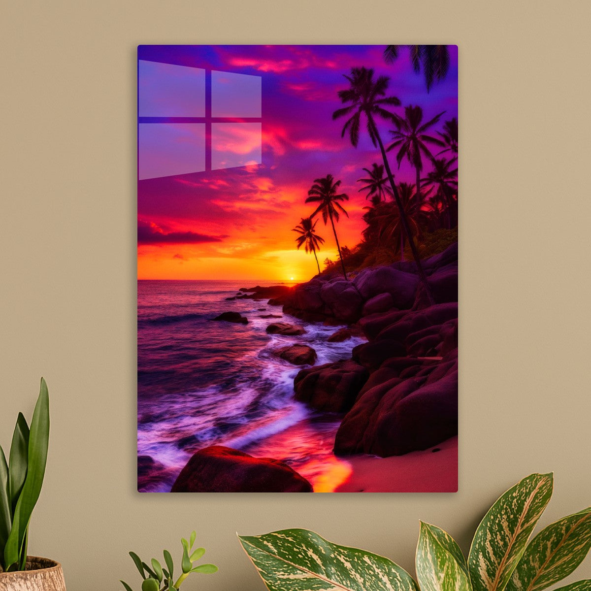 Sunset Beach Scenery