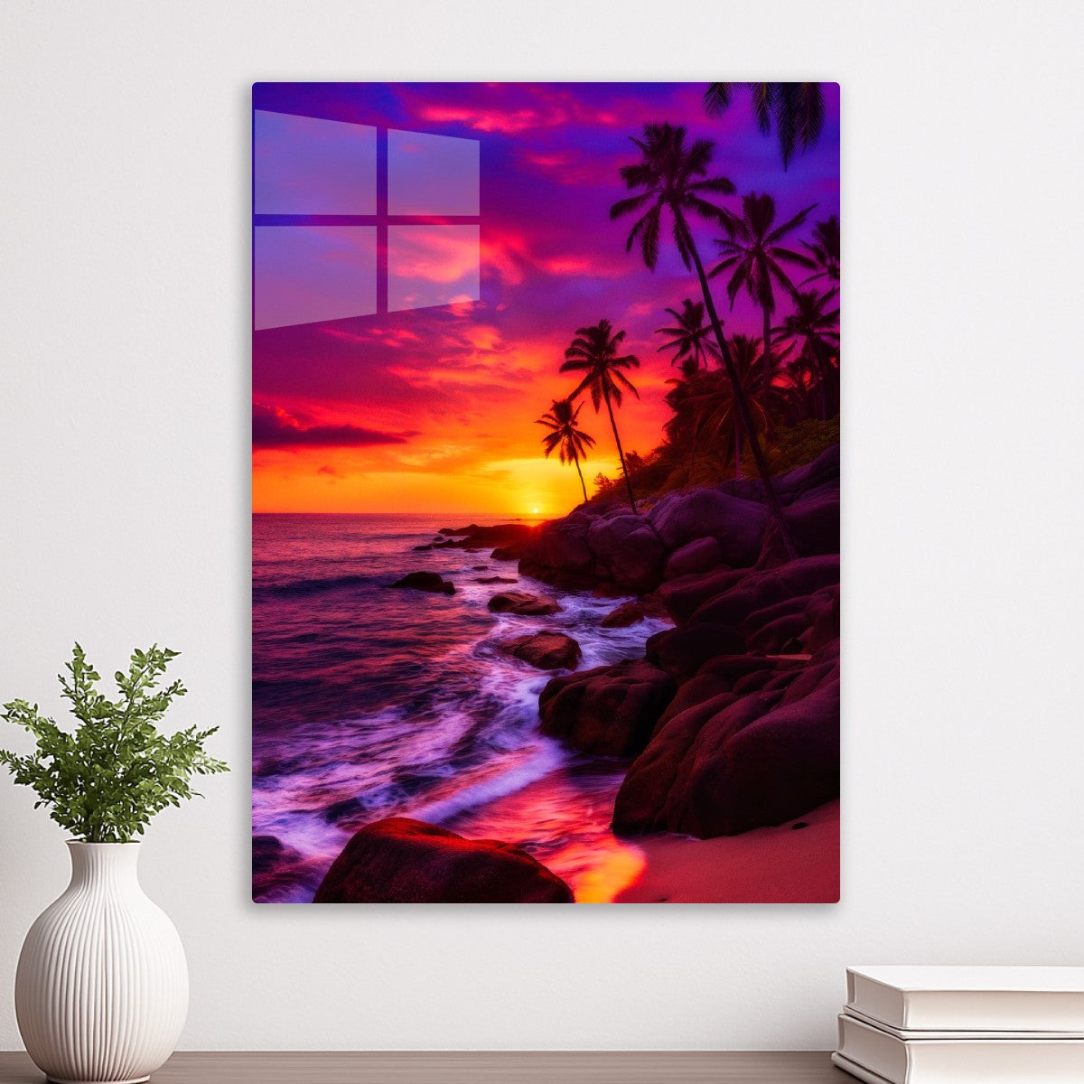 Sunset Beach Scenery